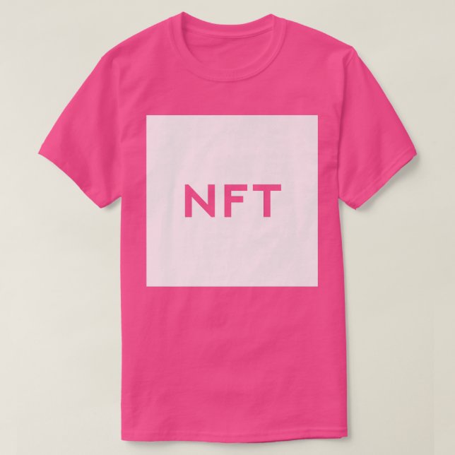 T-shirt Nft (jeton non fongible)4196  (Design devant)