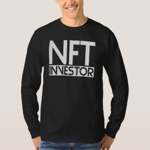 T-shirt Nft Jetons Non Fongibles Investisseur Cryptomonnai