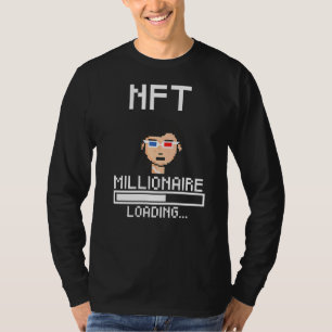 T-shirt Nft Millionaire Chargement Nft Trader Crypto Nft
