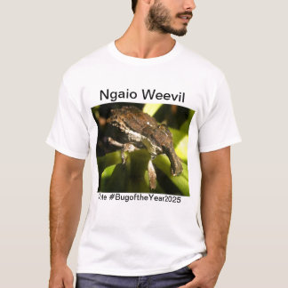 T-shirt Ngaio wevil pour Bug de l'année 2025