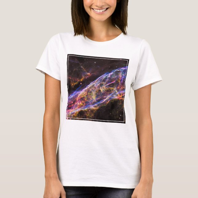 T-shirt Ngc 6960, La Nébuleuse De La Sorcière. (Devant)