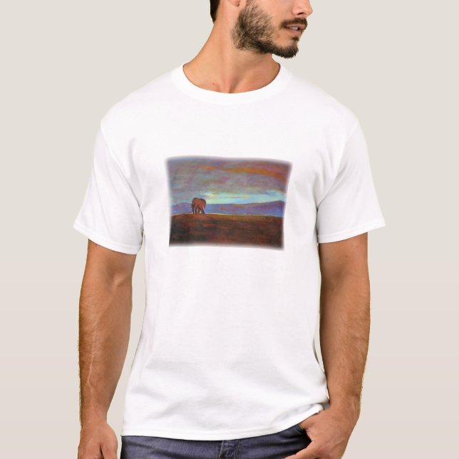 T-shirt 'Ngorongoro Sunset (Devant)