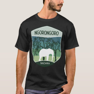 T-shirt Ngorongoro Tanzanie