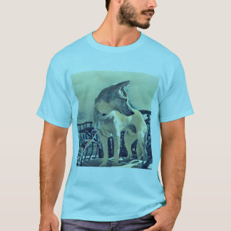 T-shirt Ngsd de chemise de chien