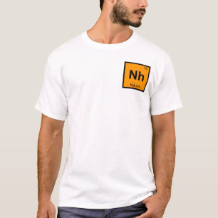 T-shirt Nh - Nob Hill San Francisco Symbole Chimique