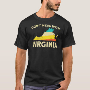 T-shirt N'hésitez pas avec Virginia American State Usa