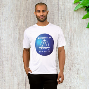 T-shirt Ni Dieu, Ni Maître Symbole d'anarchie
