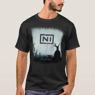 T-shirt Ni Knights Avec Antlers Album Couverture Parodie-M