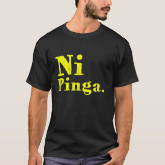 T-shirt Ni pinga Cubain vintage rétro