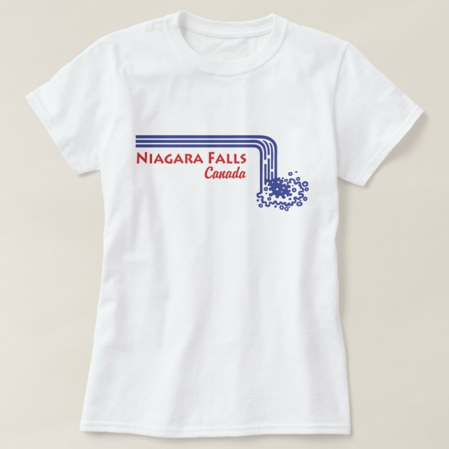 T-shirt Niagara Falls Canada (Design devant)