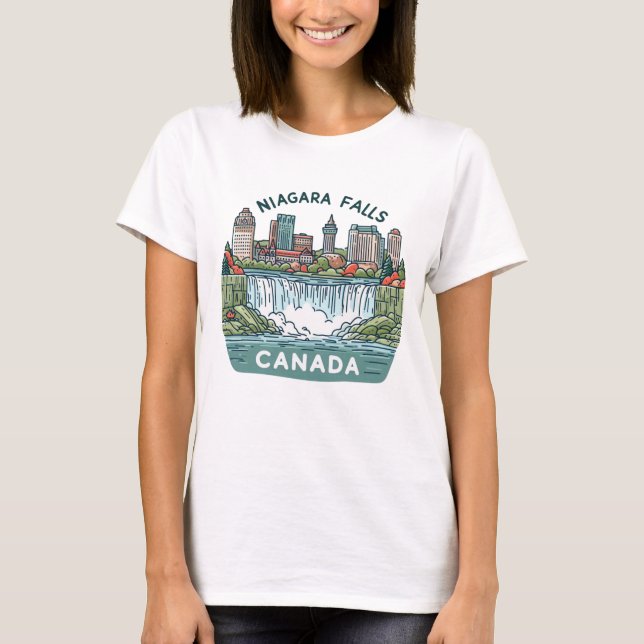 T-shirt Niagara Falls Canada (Devant)