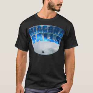 T-shirt Niagara Falls Canada drôle Typographie Cadeau de 