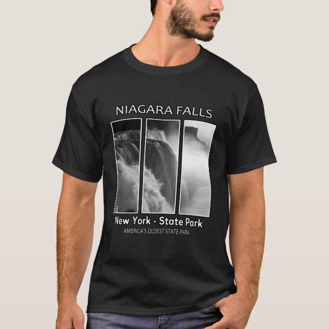 T-shirt Niagara Falls New York États-Unis (Devant)