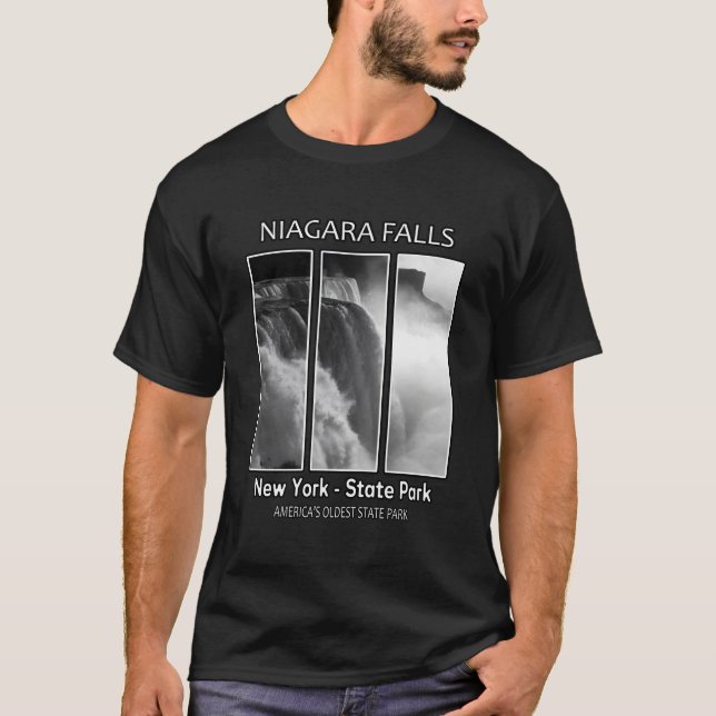 T-shirt Niagara Falls New York Usa State Park Souvenir (Devant)