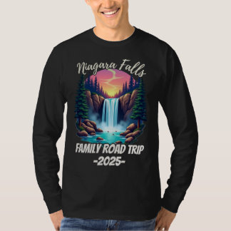 T-shirt Niagara Falls Road Trip Famille Voyage Hommes