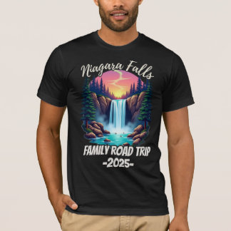 T-shirt Niagara Falls Road Trip Famille Voyage Hommes