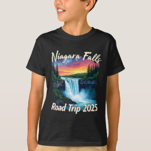 T-shirt Niagara Falls Road Trip Famille Voyage Vacances Ho