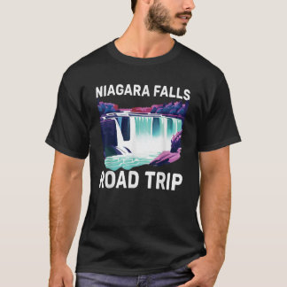 T-shirt Niagara Falls Road Trip Souvenir Vacances d'été N