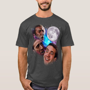 T-shirt Nic Cage Howl sur la Lune