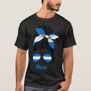 T-shirt Nica Girl Nicaragua Nicaragua Nicaragua Nicaragua