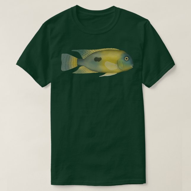 T-shirt Nicaragua Cichlid (Design devant)