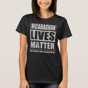T-shirt Nicaragua Gallo Pinto Gallopinto Spécialité alimen