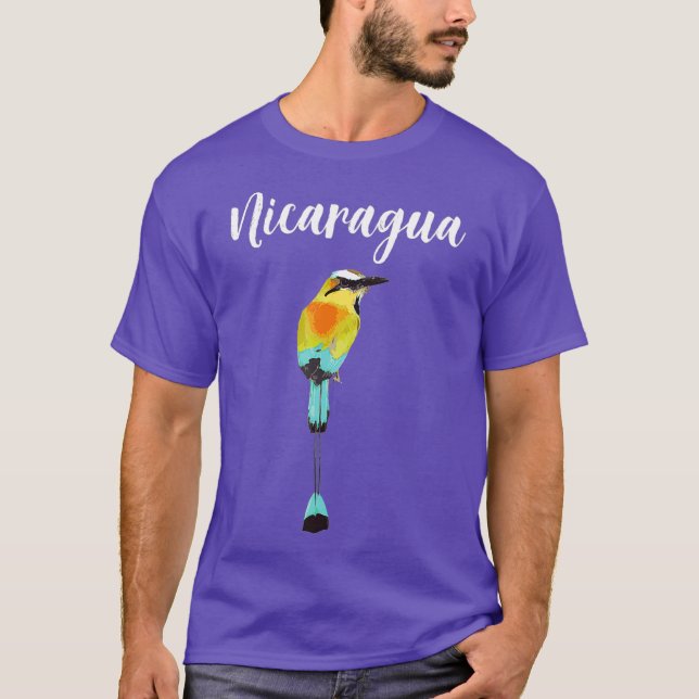 T-shirt Nicaragua Guardabarranco Nica nicaraguayenne (Devant)