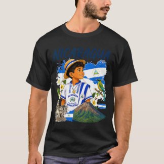 T-shirt Nicaragua Patrimoine hispanique Agence gouvernemen