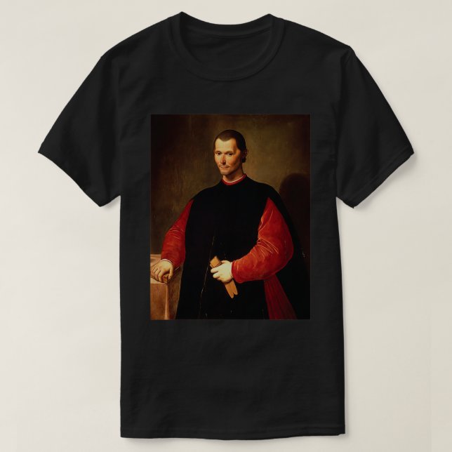 T-shirt Niccolo Machiavelli (Design devant)