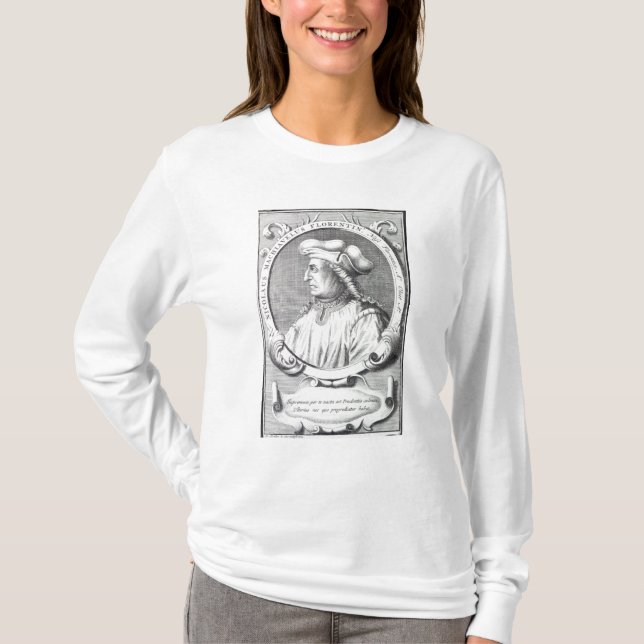 T-shirt Niccolo Machiavelli, 1724 (Devant)