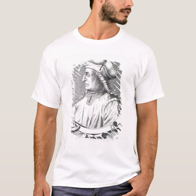 T-shirt Niccolo Machiavelli, 1724 (Devant)