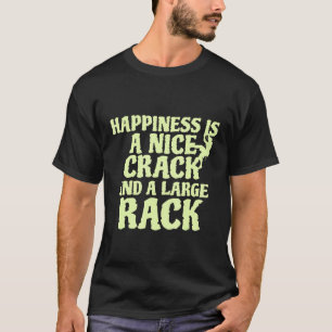 T-shirt Nice Crack Grand Rack Rock Escalade Rock Climber
