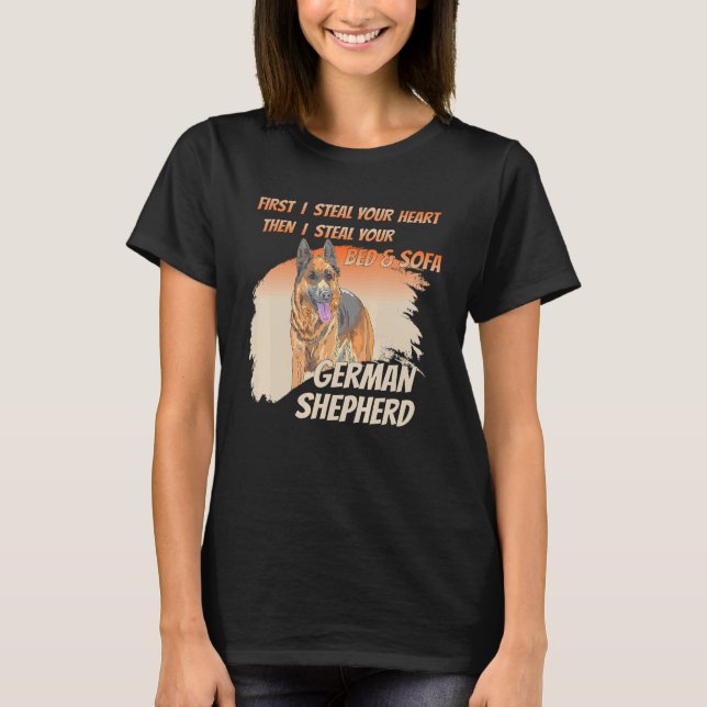 T-shirt Nice Dire Berger Allemand (Devant)