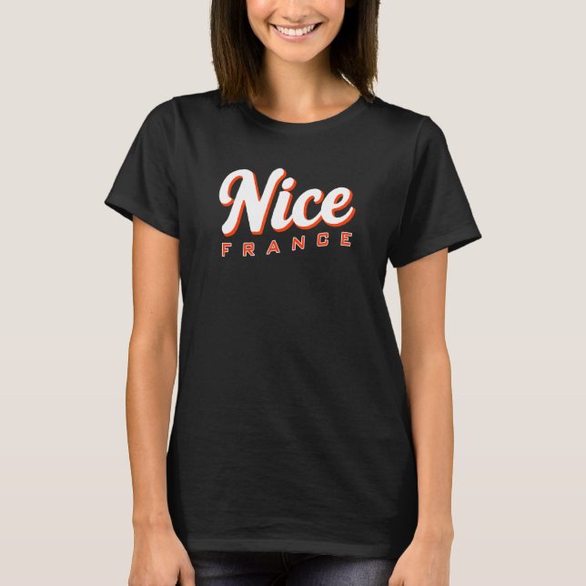 T-shirt Nice France (Devant)