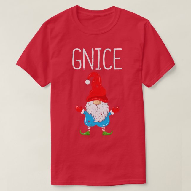 T-shirt Nice Garden Gnome (Design devant)