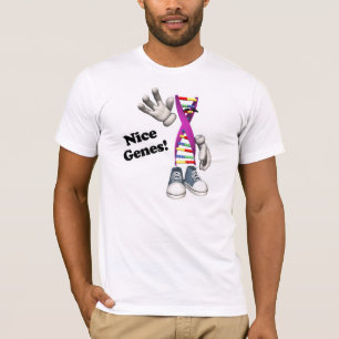 T-shirt Nice Genes ADN drôle