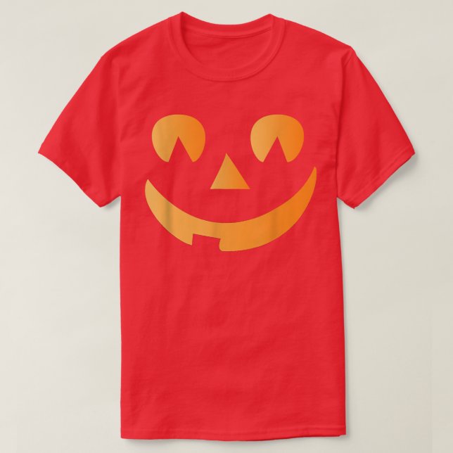 T-shirt Nice Halloween JackOLantern Citrouille  (Design devant)