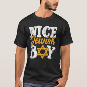 T-shirt Nice juif garçon laid Hanoukka Sweater Chanukah ju