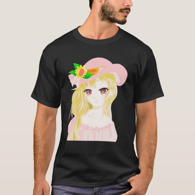 T-shirt Nice Kawaii japonais Anime Pastel Goth Design (Devant)