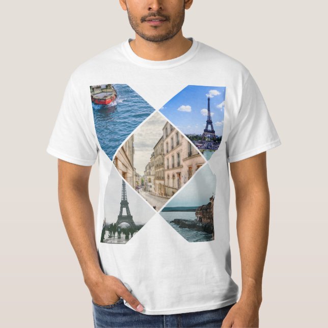 T-shirt nice paris design (Devant)