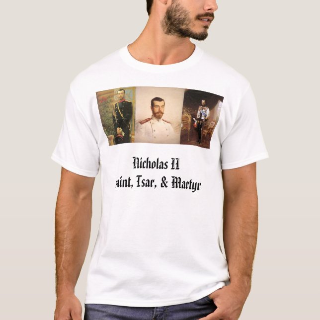 T-shirt Nicholas II (Devant)