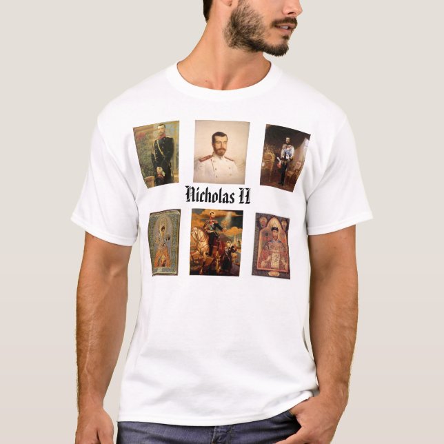 T-shirt Nicholas II (Devant)