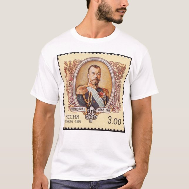 T-shirt Nicholas II (Devant)