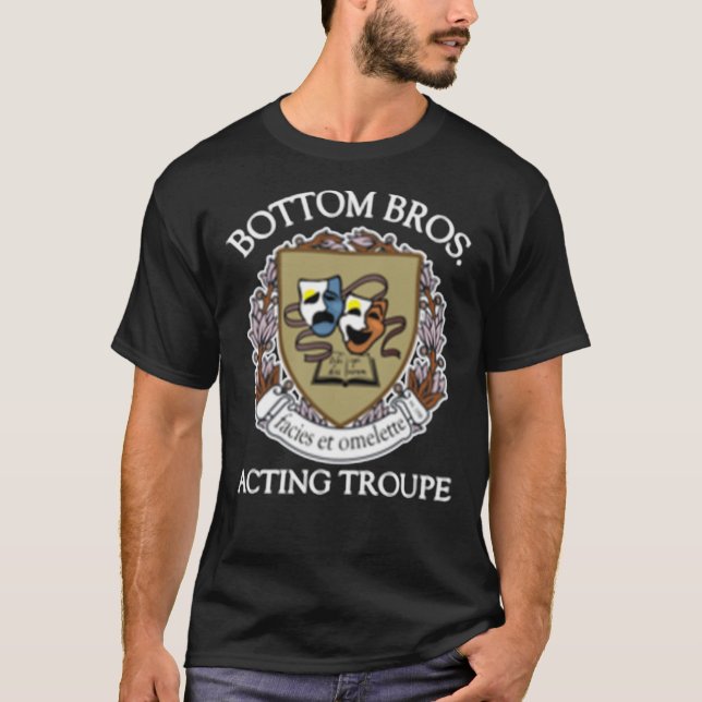T-shirt Nick and Nigel Bottom Something Rotten Acting Trou (Devant)