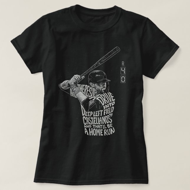 T-shirt Nick Castellanos Baseball (Design devant)