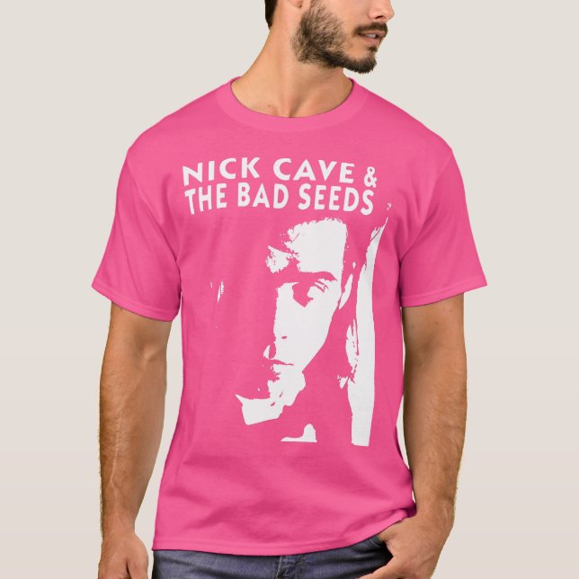 T-shirt Nick Cave Et The Bad Seeds Signature Music Band (Devant)