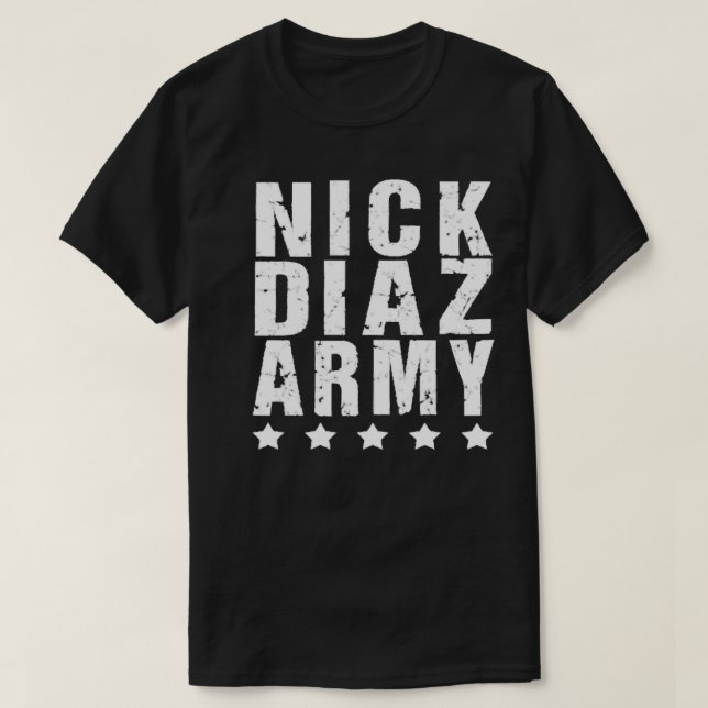T-shirt NICK DIAZ    ARMYDIAZ FRÈRES Classique T Chemise (Design devant)