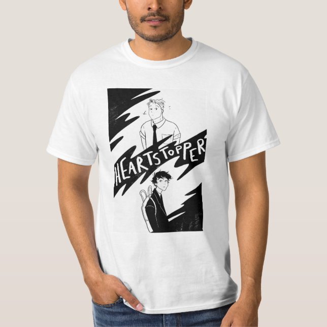 T-shirt Nick et charlie Heartstopper Sweater (Devant)