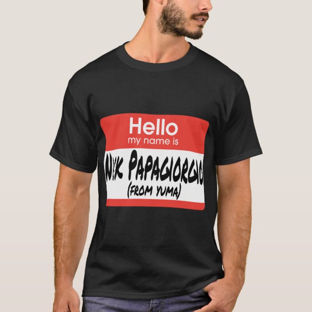 T-shirt Nick Papagiorgio ami de Yuma (Devant)