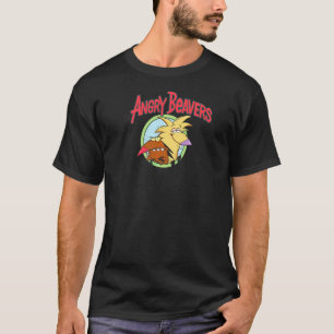 T-shirt Nick Rewind Angry Beavers Norbert Et Daggett